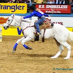 Wrangler National Finals Rodeo - Barrel Racing Dec 3 - 12, 09 at Thomas & Mack
