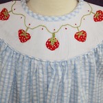 Zuccini Strawberry Smocked Dress