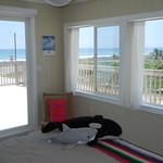 Upstairs master bedroom ocean view