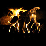 Log Fire