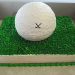 Golf Ball Cake