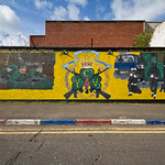 A Complex Ulster Volunteer Force Mural