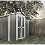 264/365 Little Green Shed HDR