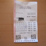 Indiana Mega Millions Lottery Ticket