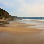 Whitsand Bay, Low tide Cornwall