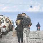 A kiss that leads to the sea