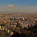 NEPAL, Blick auf Kathmandu von der Stupa von Swayambhunath, 15115/7794