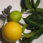 time, lime, lemon