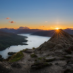 Sunset over Ben Aan