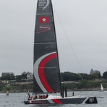 Volvo Oc&eacute;an Race, dans le port de Saint-Malo