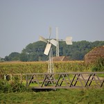 Old windmill and bunkers from WWI