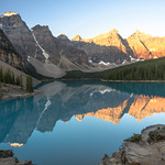 Sunrise At Moraine Lake