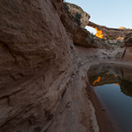 Natural Bridges Along the Creek