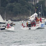Volvo Oc&eacute;an Race, dans le port de Saint-Malo