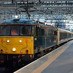 86401 Caledonian Sleeper Class 86 Glasgow Central 4/8/17