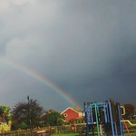 Half rainbow
