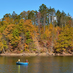 Island In Merimere Reservoir, Hubbard Park, Meriden, Connecticut