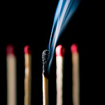 Burned out Matchstick