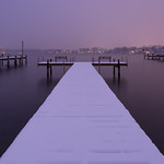 Snow Appiers in the Blue Hour