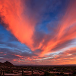 Sunset Pinnacle Peak