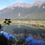 Mirror Lake, Fiordland National Park, South Island New Zealand