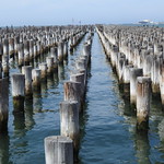 Old wharf at Princess Pier