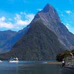 Mitre Peak Fiordland National Park South Island New Zealand
