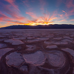 Epic Glow over the Salty Badlands - 8395