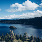 Blue Lake Tahoe Emerald Bay