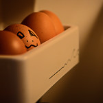.... and into the fridge.