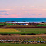Looking towards The North Sea from Arbirlot