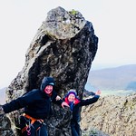 On the InPinn in the black Cuillin Isle of Skye