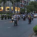 More scooters in Ho Chi Minh City