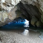 Myrtos cave kefalonia island summer 2018