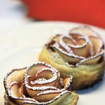 Apple Rosettes ~ Dessert Adornment for your Thanksgiving Table