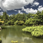 Kasumigaike Pond, Kenrokuen Garden - Kanazawa (Japan)