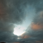 Sunset at the Interstate 81 Truckstop