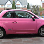 Fiat 500 - Pink