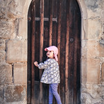 Bodiam Castle Exploring Door 2