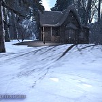 3D Ground Texture - Cracked Snow