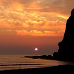 Crackington sunset