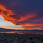 Lenticular Cloud over Mono Lake