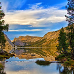 Sunset at Tenaya Lake