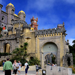 Entrance Palace of Pena_Panorama 2