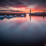 Newhaven sunset - explored!!