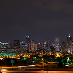 "Super Moon" Over Denver