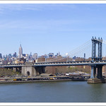 Manhattan Bridge - View from Brooklyn Bridge