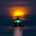 Supermoonset, Manistee