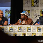 Keegan-Michael Key, Jordan Peele, and Peter Atencio at the Key & Peele panel at Comic Con 2014
