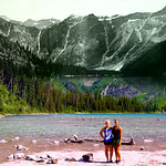 Avalanche Lake Panorama- Glacier National Park, MT
